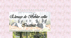 Desktop Screenshot of bordercollieinstinct.ca